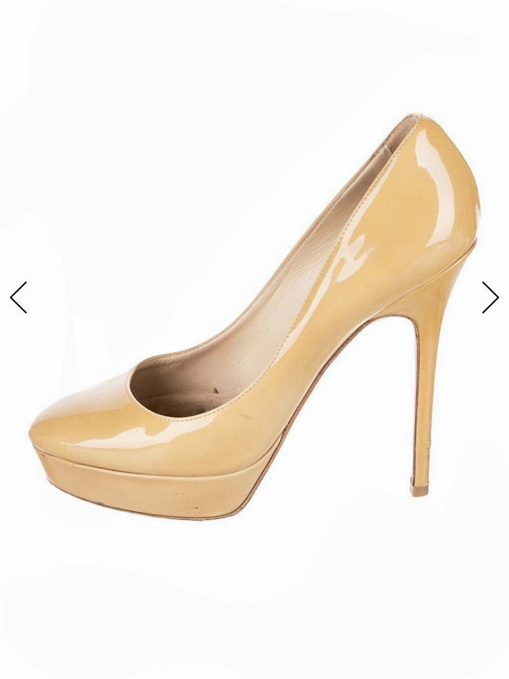 Jimmy Choo Patent Leather Pumps in Yellow Like New